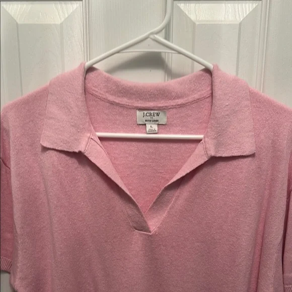 J. Crew Pink Short Sleeve Sweater - Picture 4 of 6
